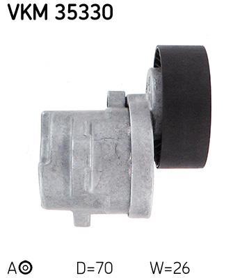 Galet tendeur de courroie d'accessoire SKF ref. VKM 35330